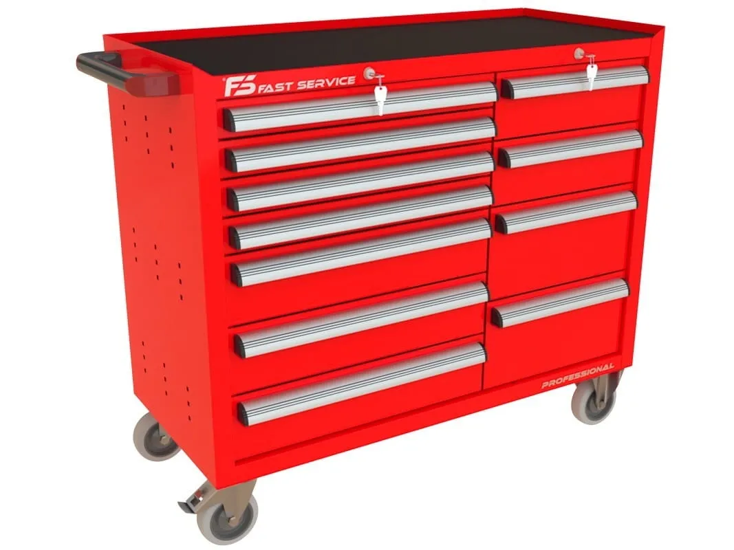 Wózek warsztatowy TRUCK z 11 szufladami PT-213-23