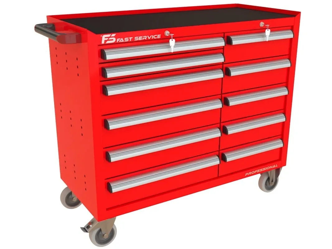 Wózek warsztatowy TRUCK z 11 szufladami PT-214-15