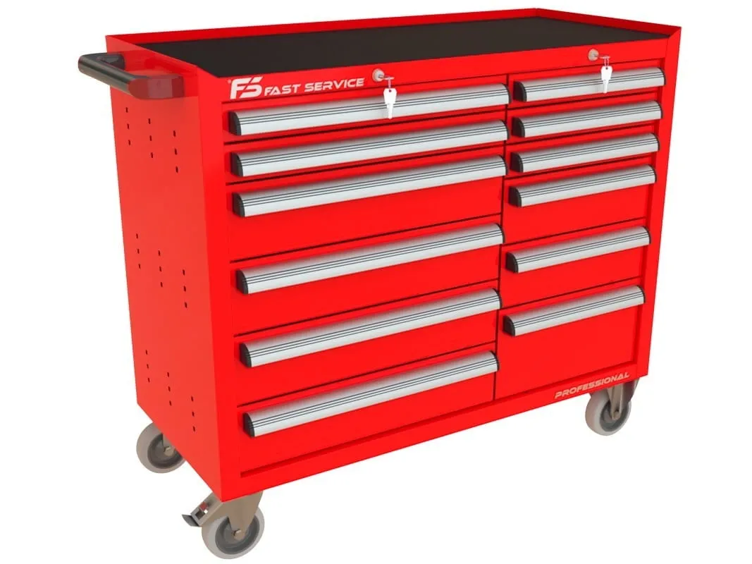 Wózek warsztatowy TRUCK z 12 szufladami PT-214-20