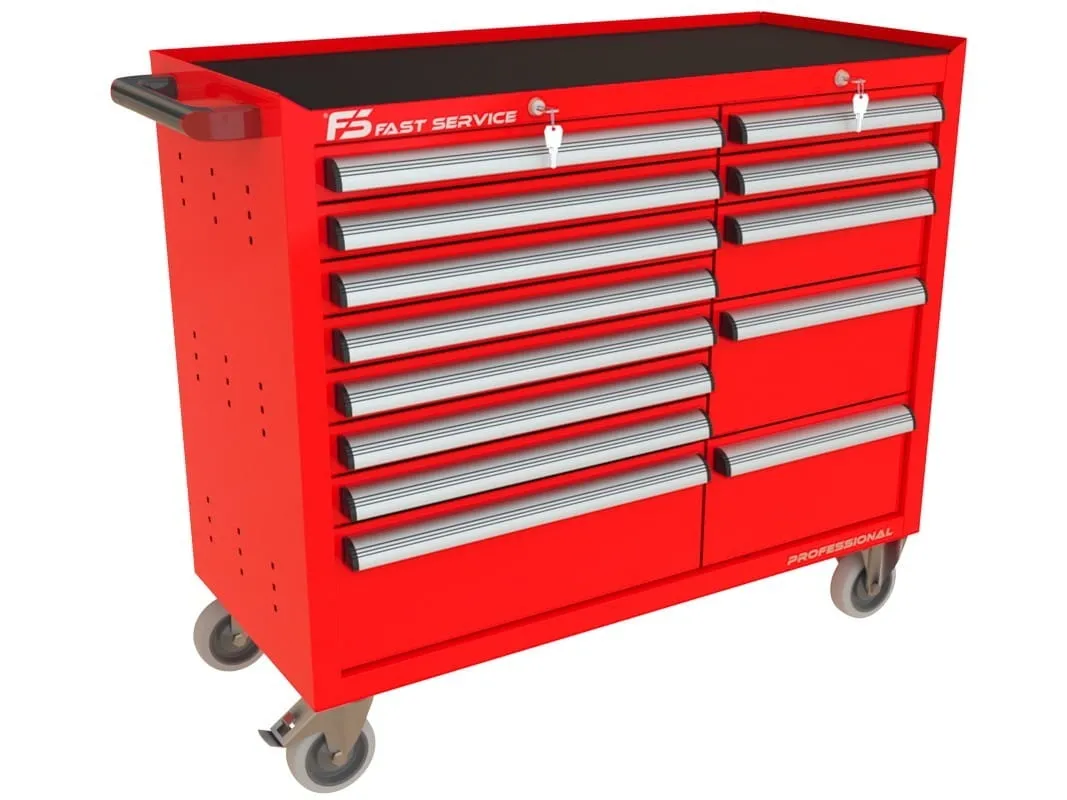 Wózek warsztatowy TRUCK z 13 szufladami PT-216-22