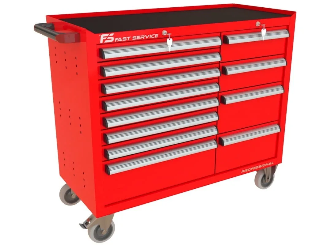 Wózek warsztatowy TRUCK z 12 szufladami PT-216-23