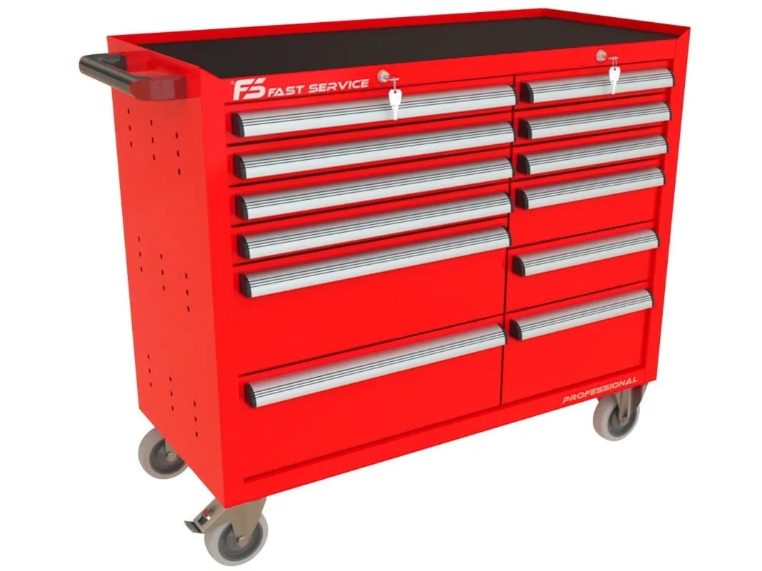 Wózek warsztatowy TRUCK z 12 szufladami PT-217-20