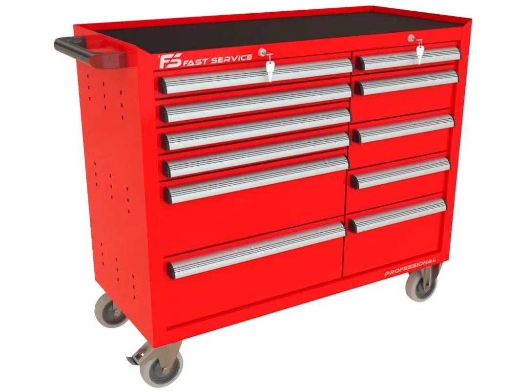 Wózek warsztatowy TRUCK z 11 szufladami PT-217-21