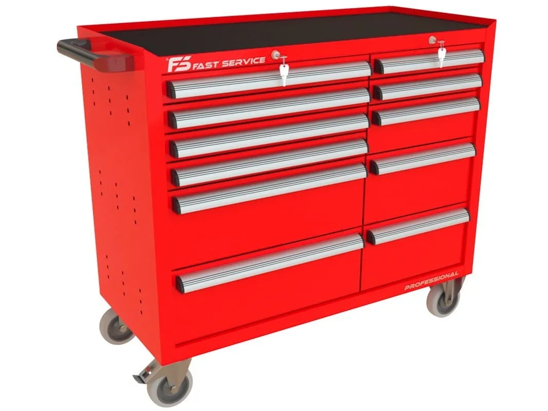 Wózek warsztatowy TRUCK z 11 szufladami PT-217-22