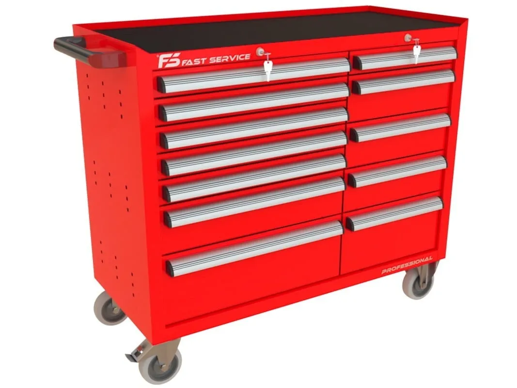 Wózek warsztatowy TRUCK z 12 szufladami PT-219-21