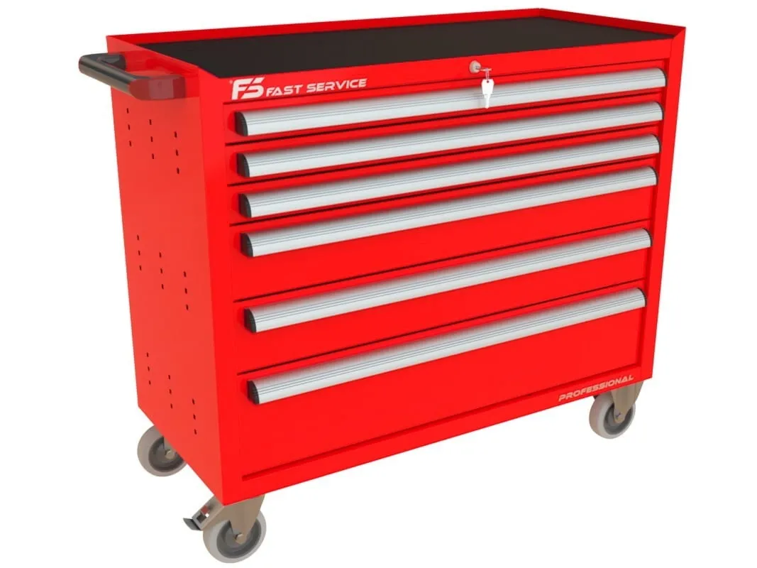 Wózek warsztatowy TRUCK z 6 szufladami PT-220