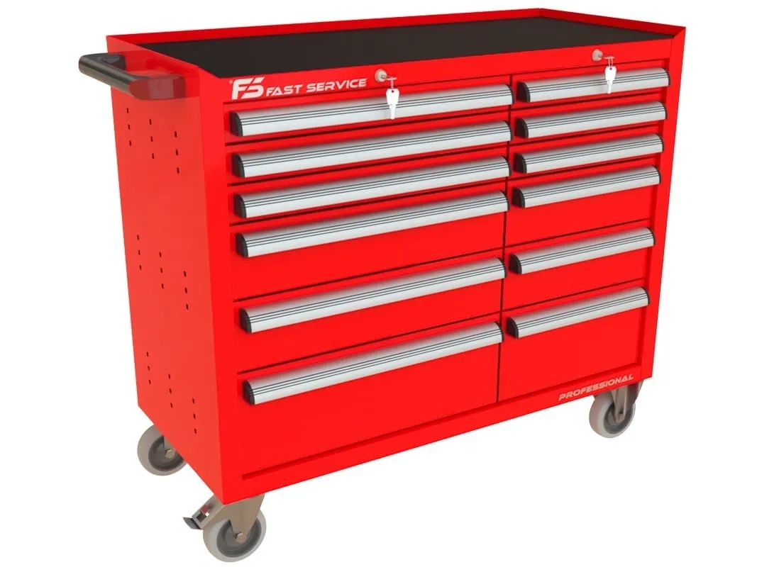 Wózek warsztatowy TRUCK z 12 szufladami PT-220-20