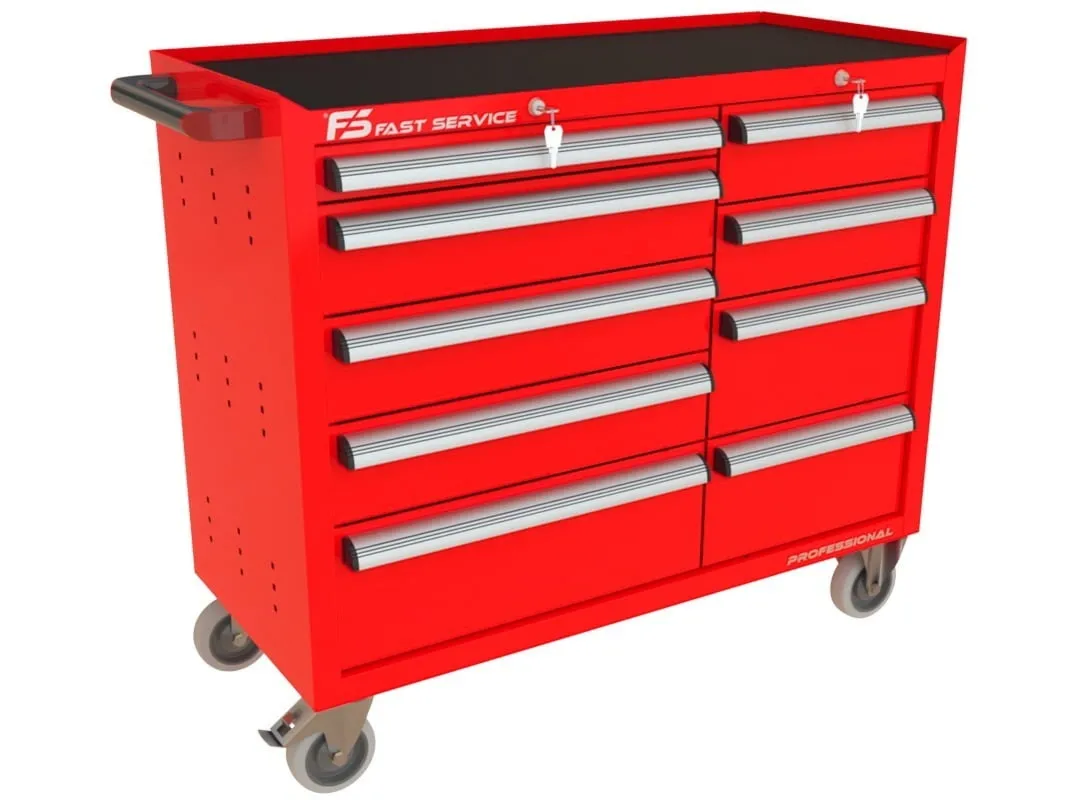 Wózek warsztatowy TRUCK z 9 szufladami PT-221-23