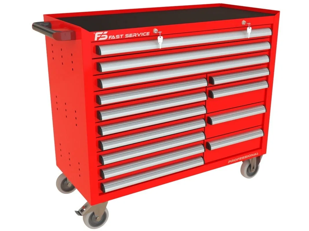 Wózek warsztatowy TRUCK z 14 szufladami PT-270-73