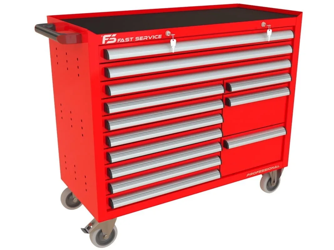 Wózek warsztatowy TRUCK z 13 szufladami PT-270-75