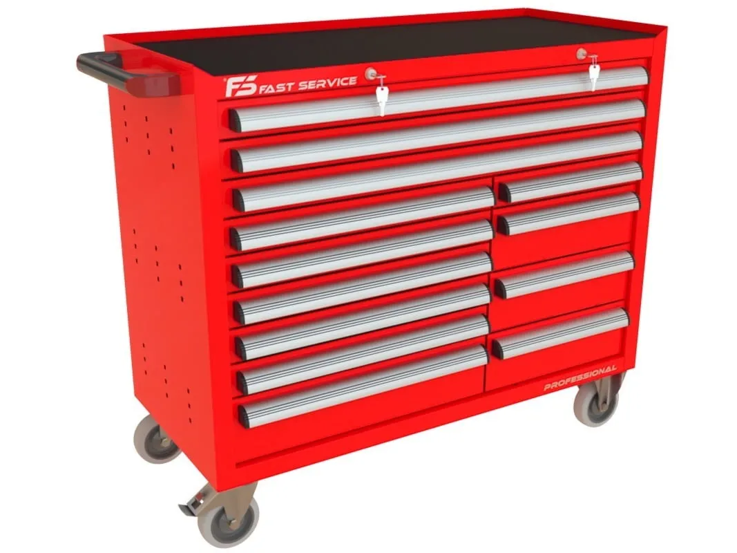 Wózek warsztatowy TRUCK z 13 szufladami PT-271-73