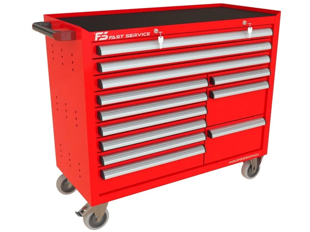 Wózek warsztatowy TRUCK z 12 szufladami PT-271-75