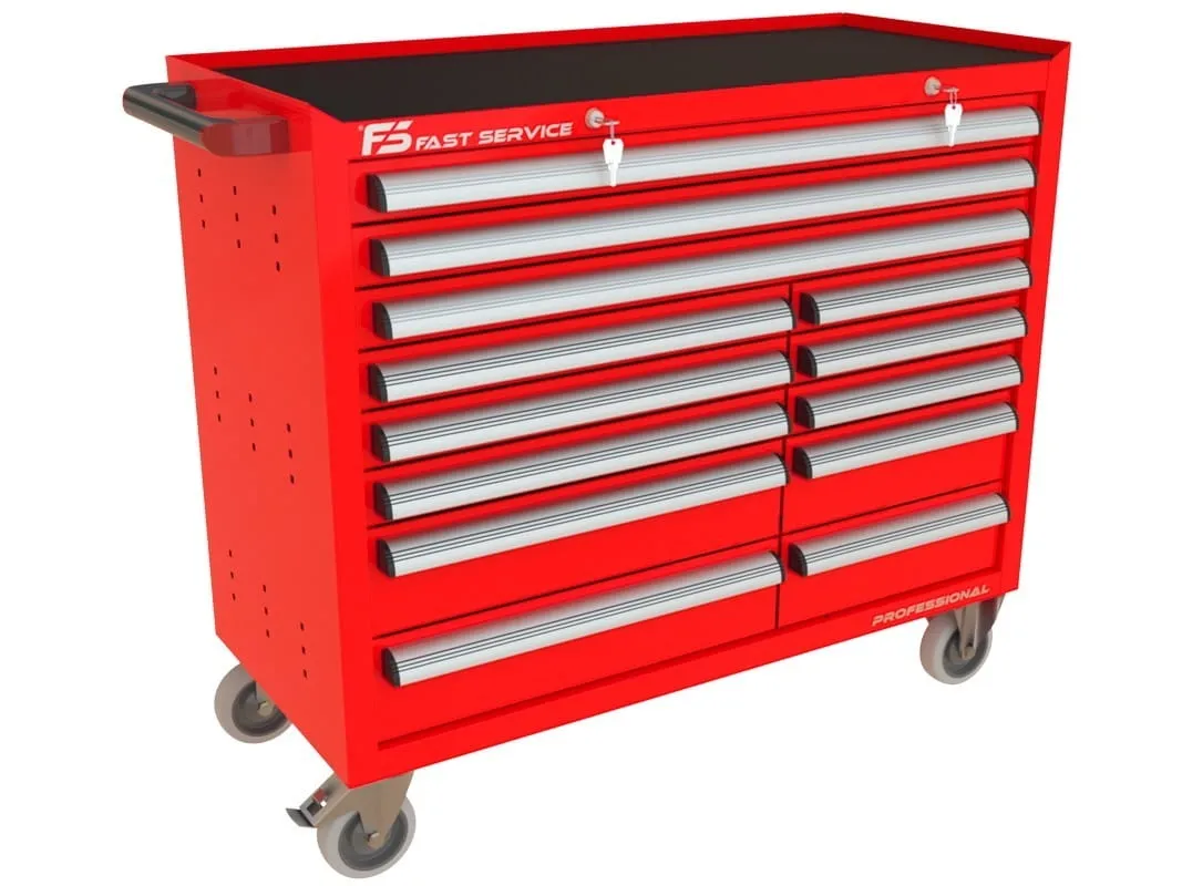 Wózek warsztatowy TRUCK z 13 szufladami PT-272-72