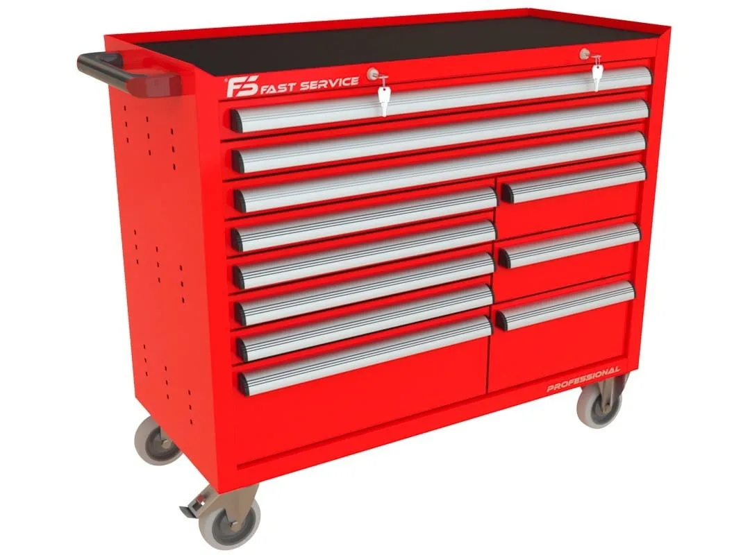 Wózek warsztatowy TRUCK z 11 szufladami PT-274-77