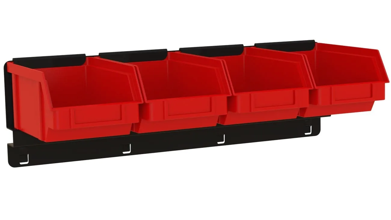 Listwa na 4 pojemniki P1 ZW-P1-4