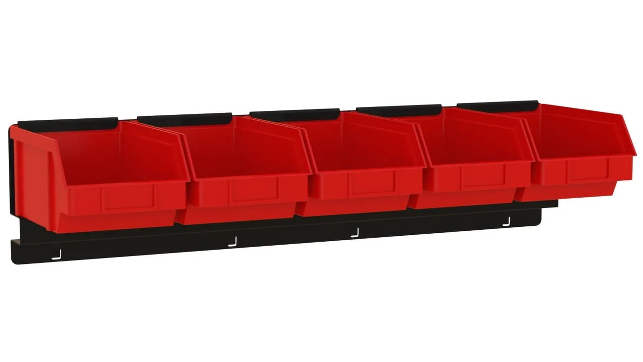 Listwa na 5 pojemników P2 ZW-P2-5