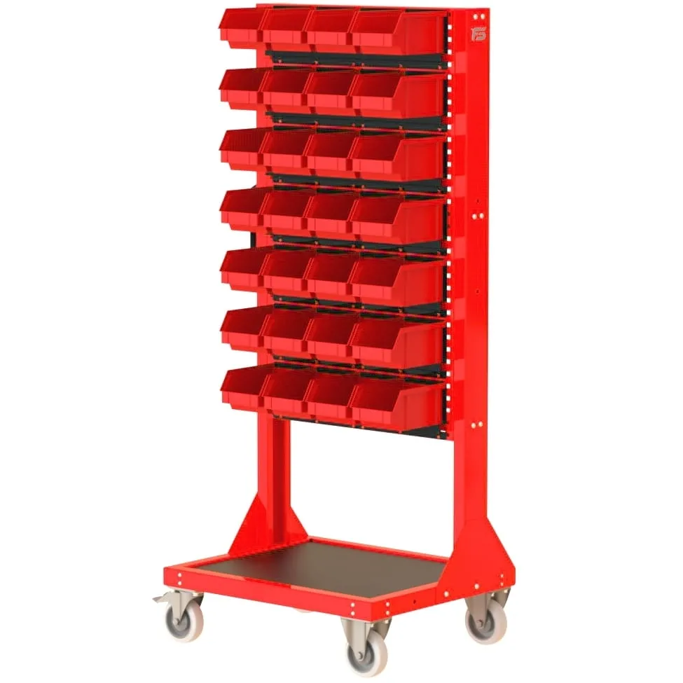 ST 70-11-P3 Stojak Narzędziowy w zestawie z listwami oraz pojemnikami