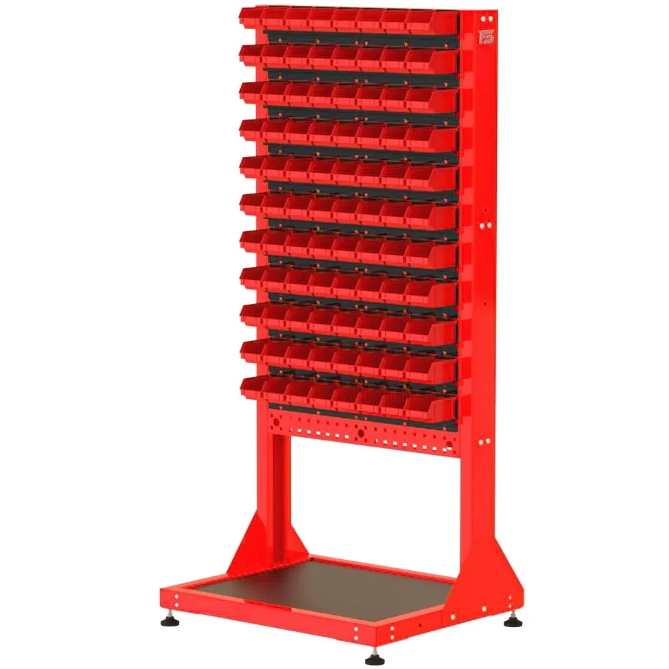 ST 70-13-P1 Stojak Narzędziowy w zestawie z listwami oraz pojemnikami