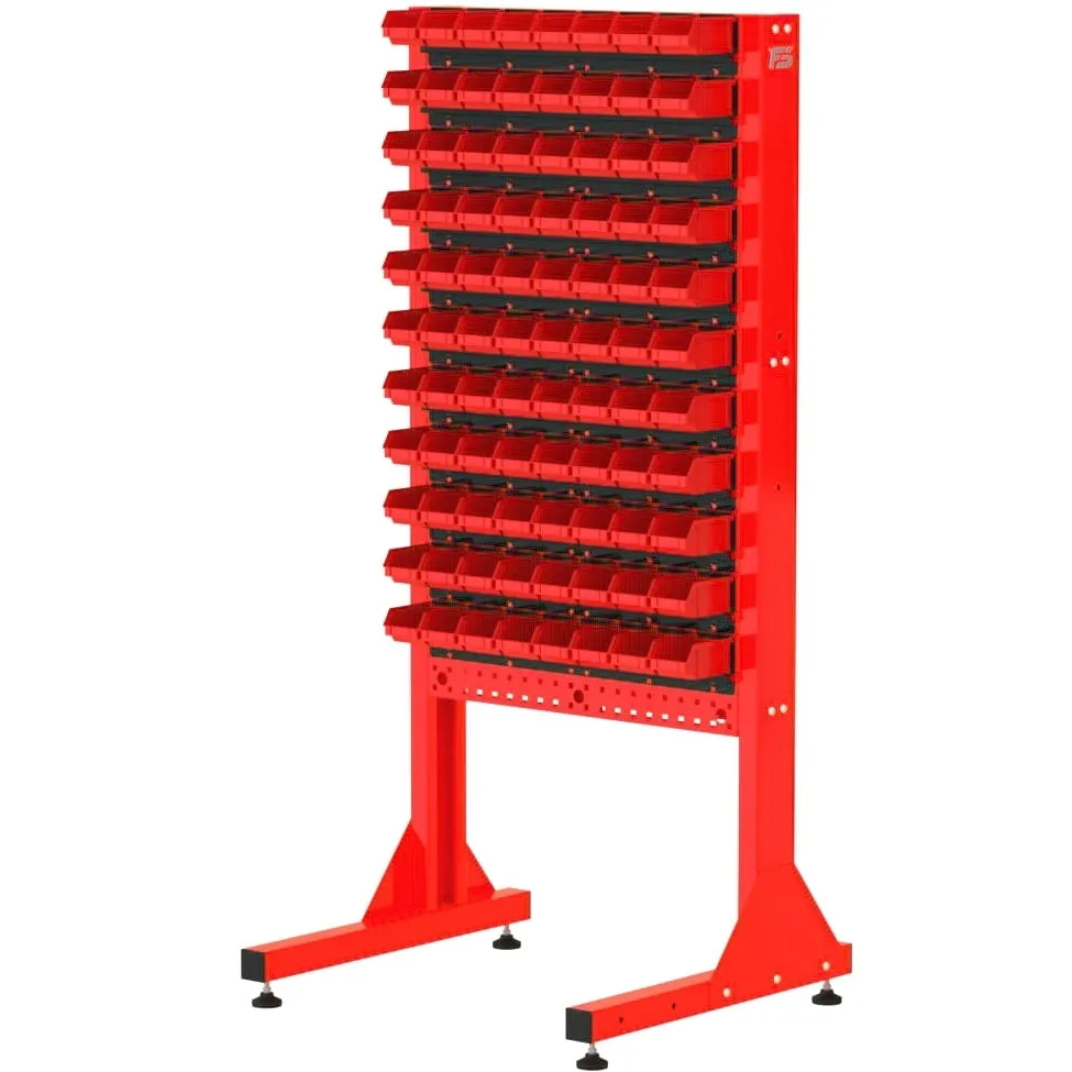 ST 70-14-P1 Stojak Narzędziowy w zestawie z listwami oraz pojemnikami