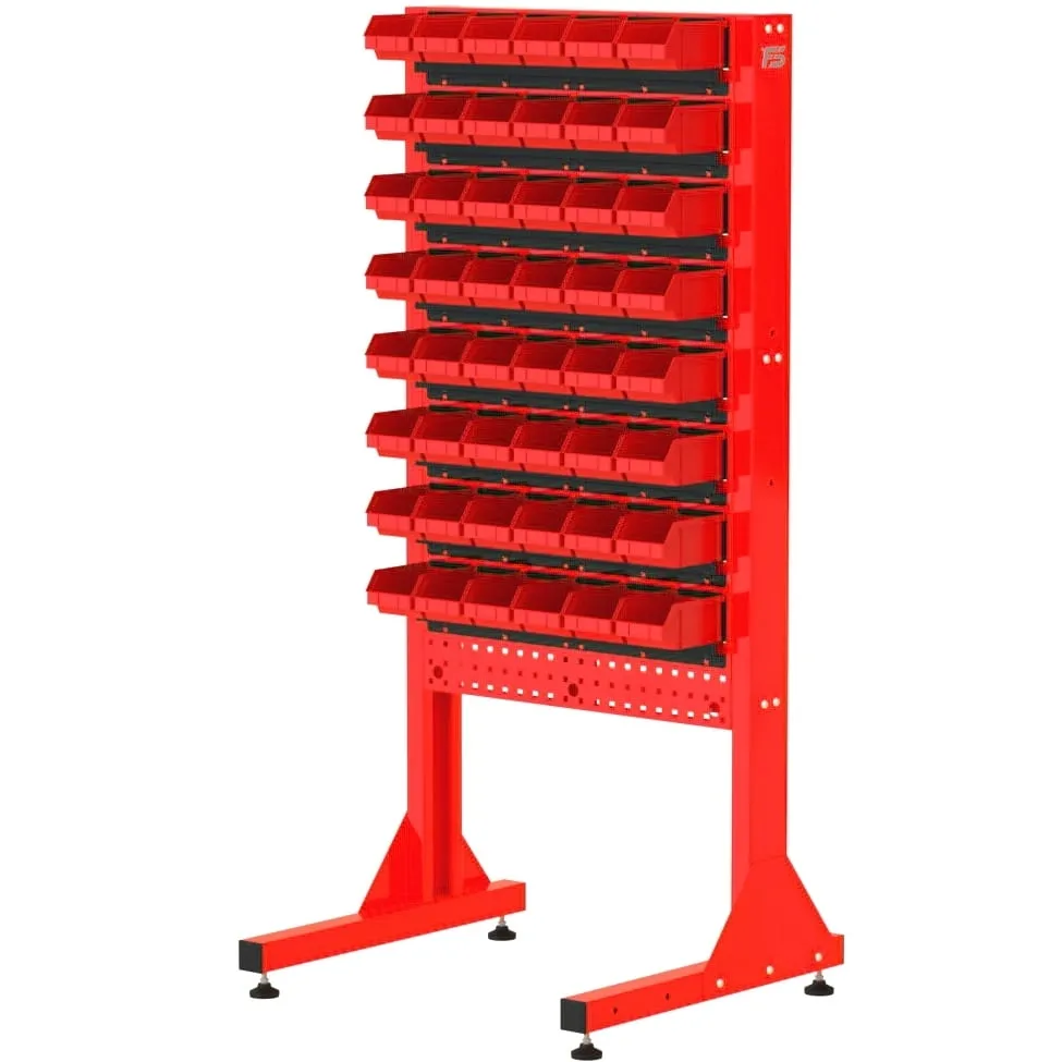 ST 70-14-P2 Stojak Narzędziowy w zestawie z listwami oraz pojemnikami