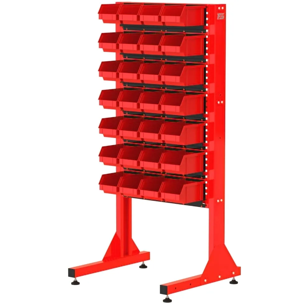 ST 70-14-P3 Stojak Narzędziowy w zestawie z listwami oraz pojemnikami