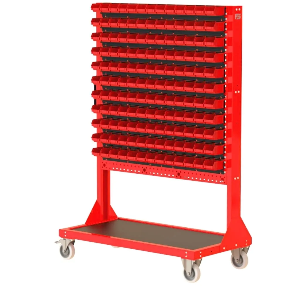 ST 110-11-P1 Stojak Narzędziowy w zestawie z listwami oraz pojemnikami