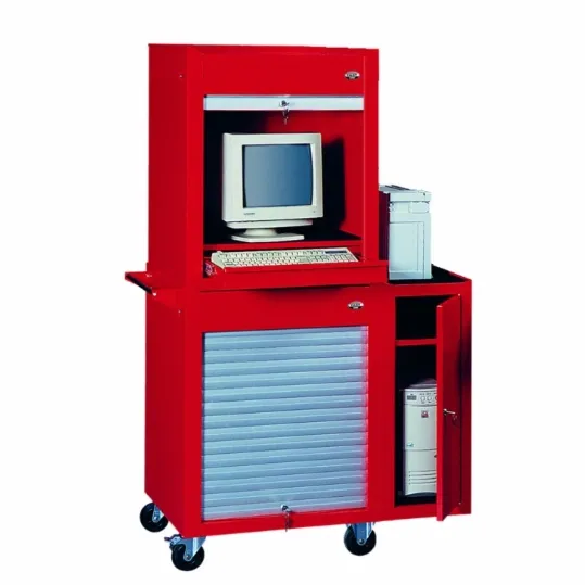 Zestaw komputerowy midi (szafka, nadstawka, szafka boczna) P-1-07-06