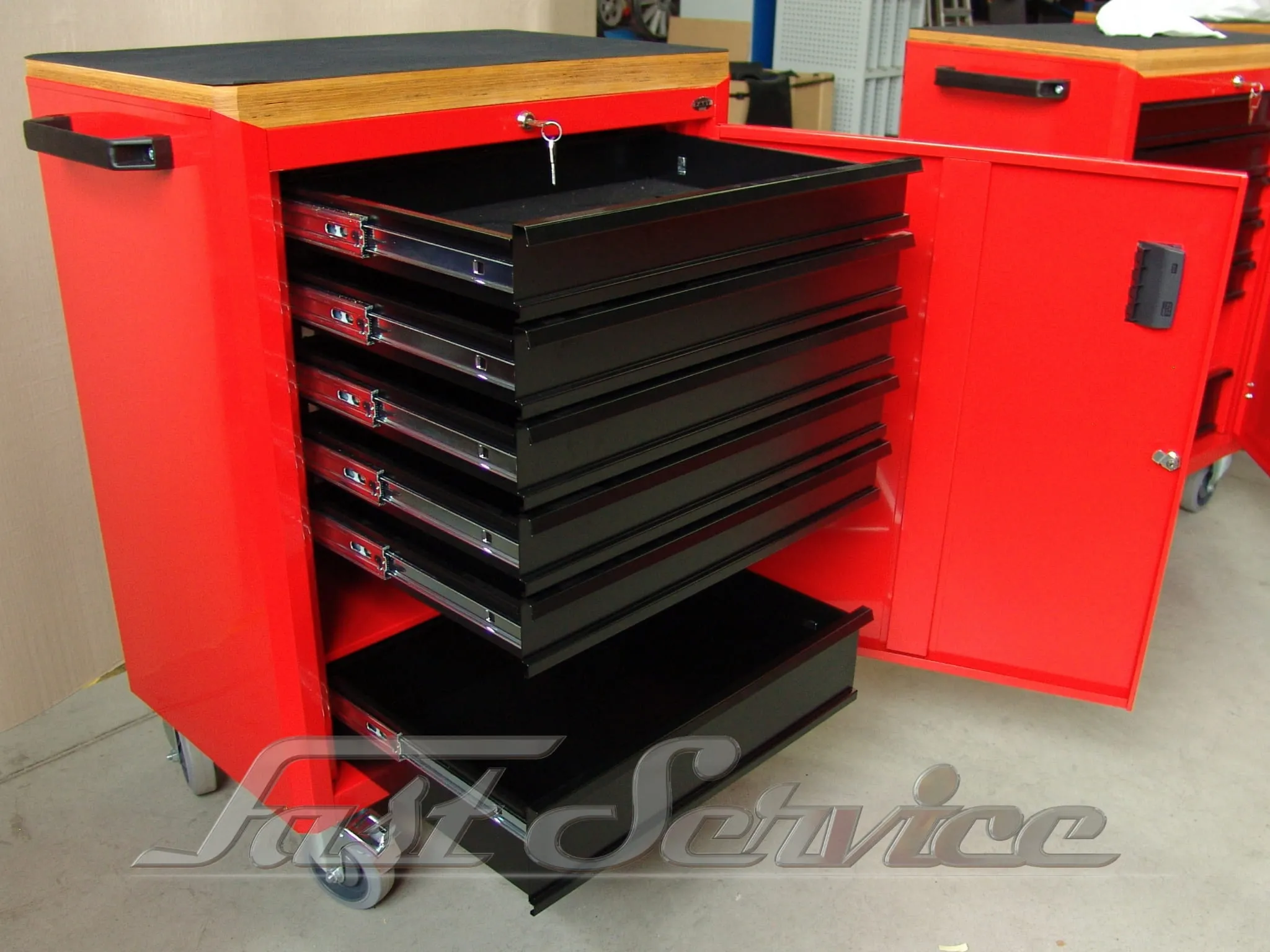 SZAFKA NARZĘDZIOWA Z 6 SZUFLADAMI - SPC