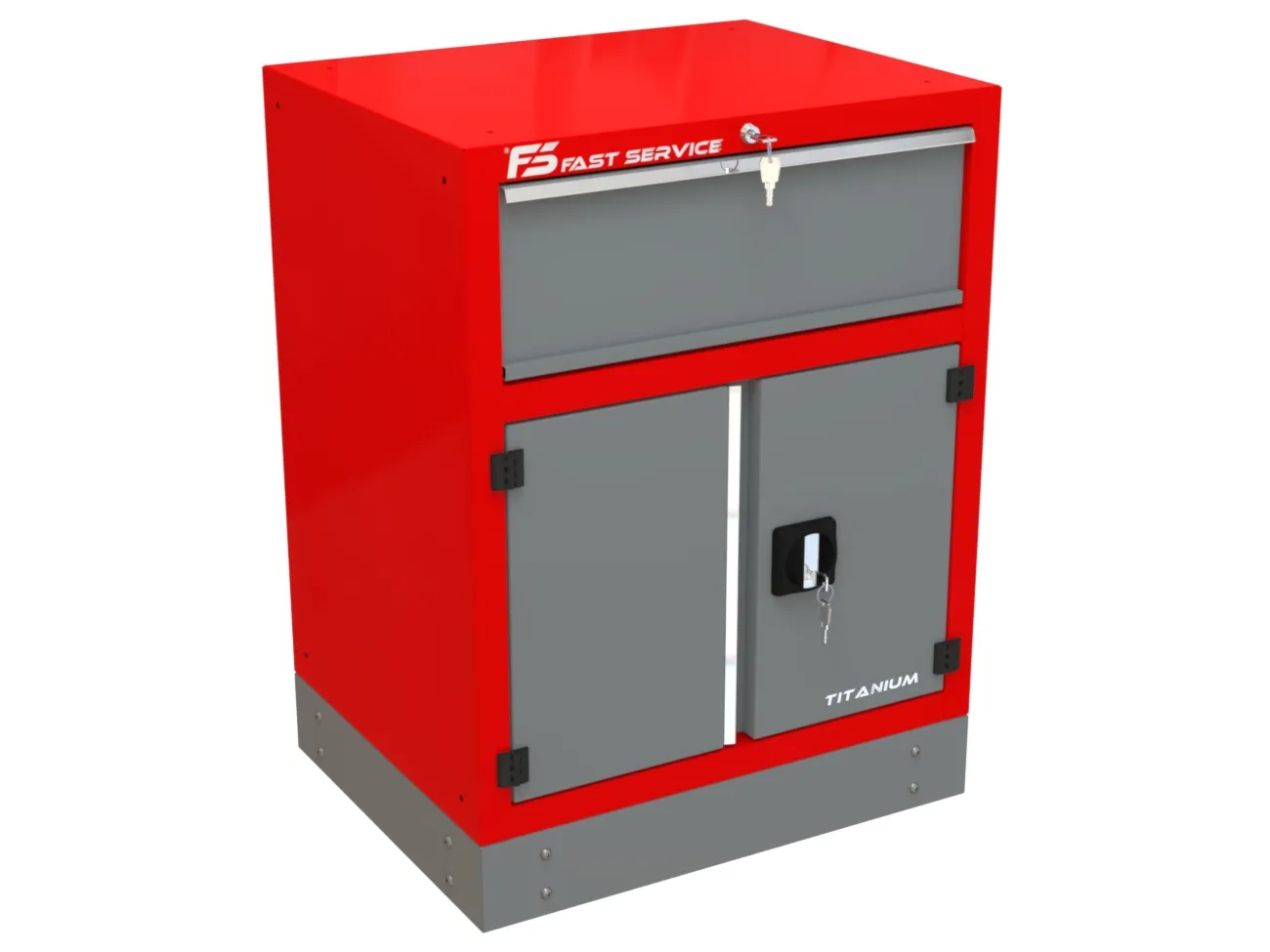 Szafka warsztatowa z 1 szufladą i drzwiami – T-32