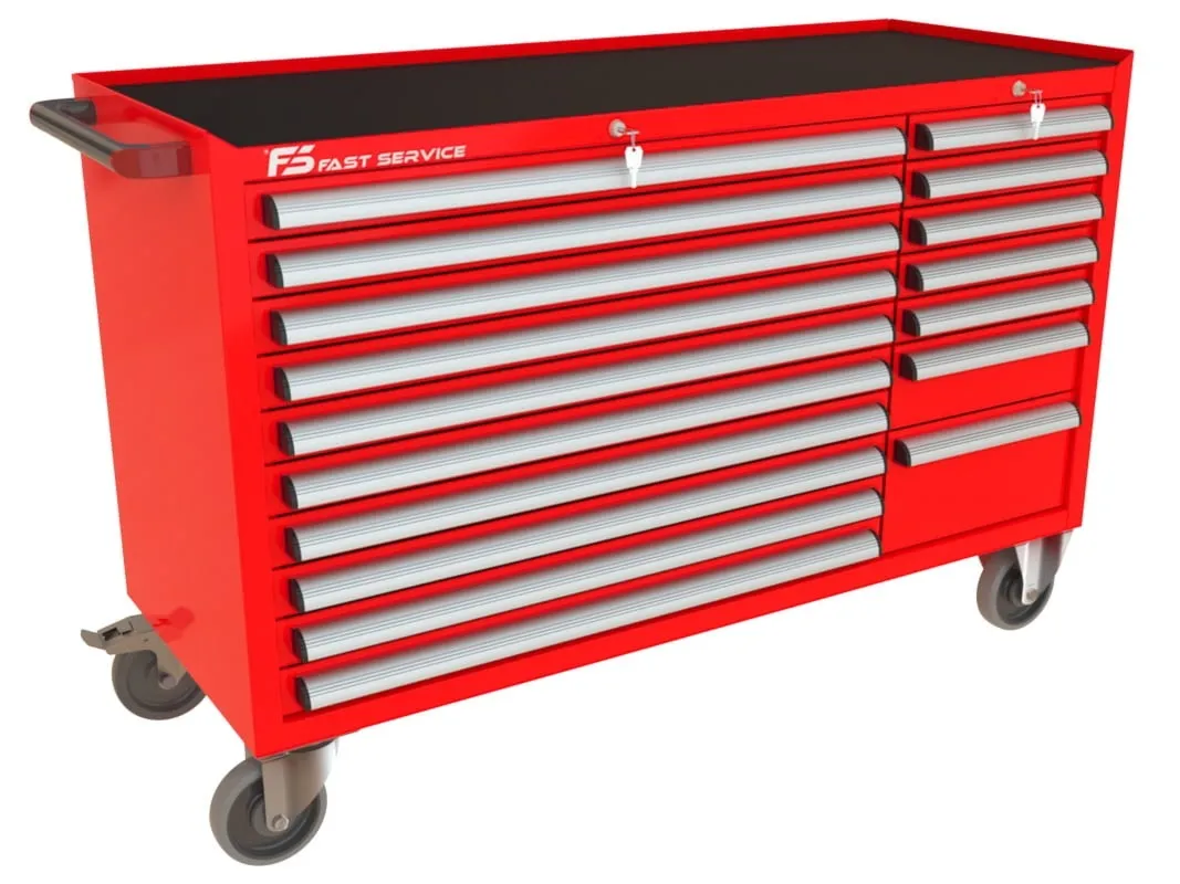 Wózek warsztatowy MEGA z 17 szufladami PM-210-19