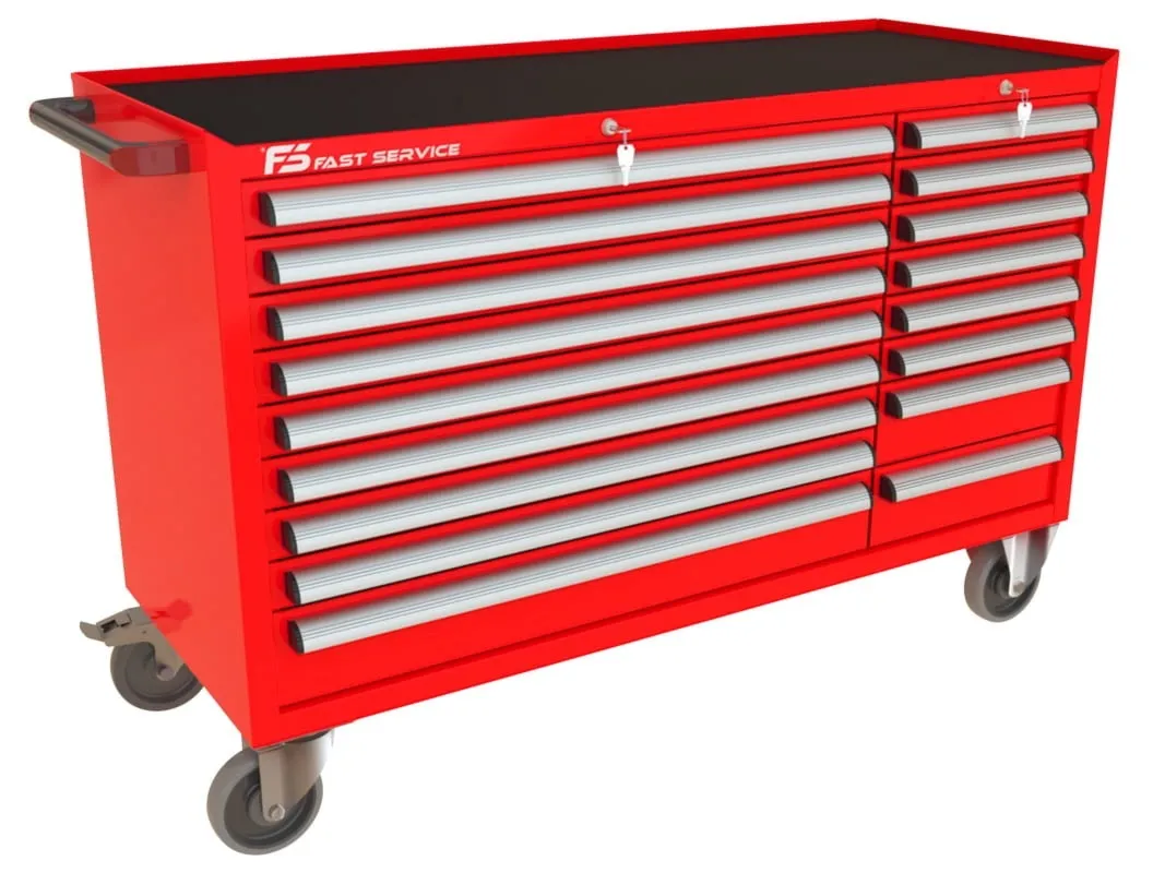 Wózek warsztatowy MEGA z 17 szufladami PM-211-12