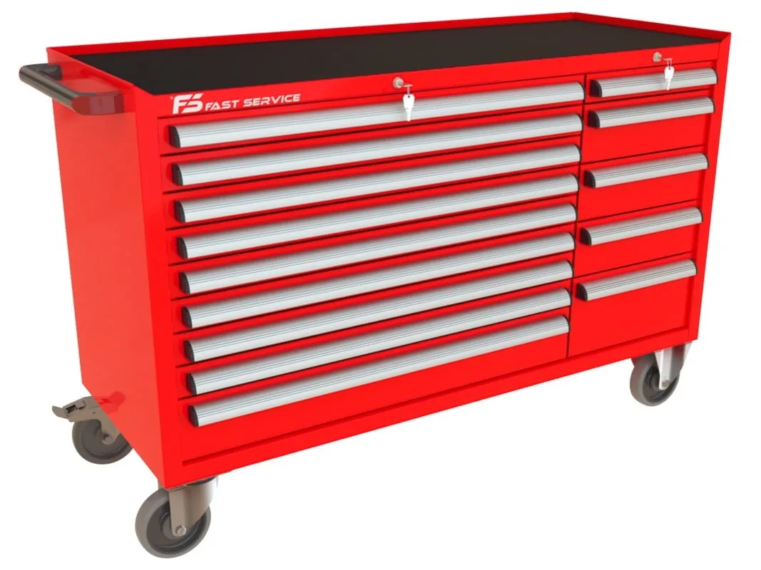 Wózek warsztatowy MEGA z 14 szufladami PM-211-21