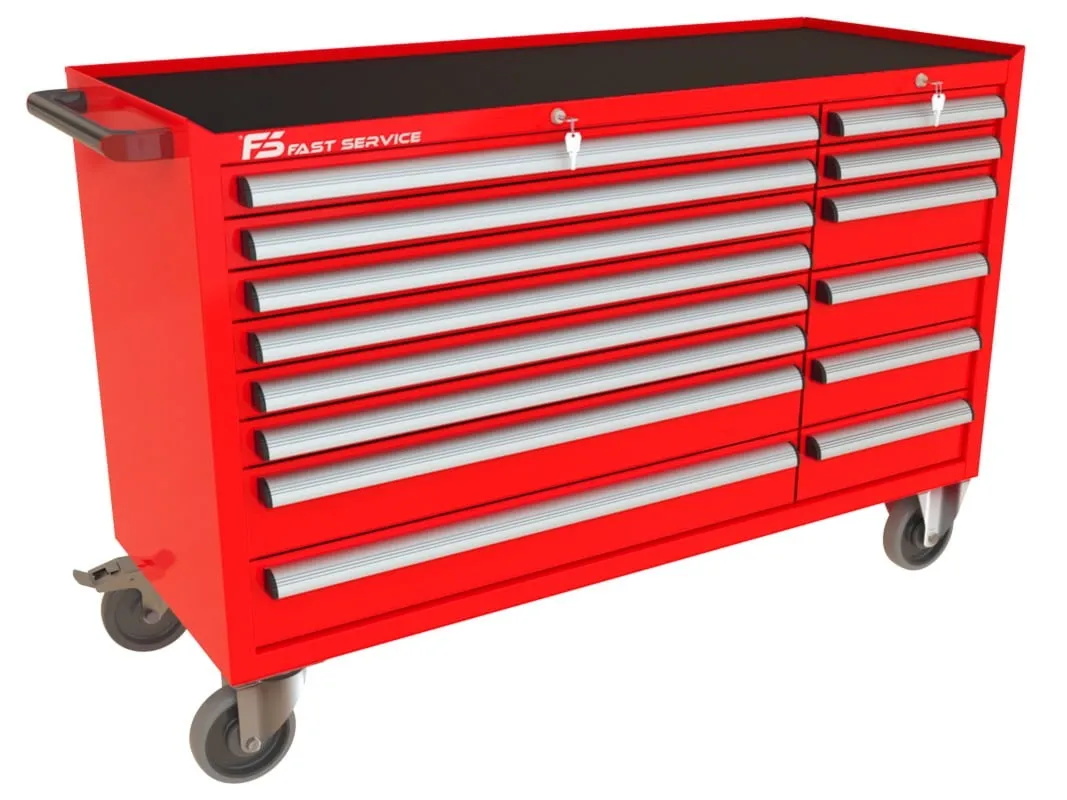 Wózek warsztatowy MEGA z 14 szufladami PM-212-14