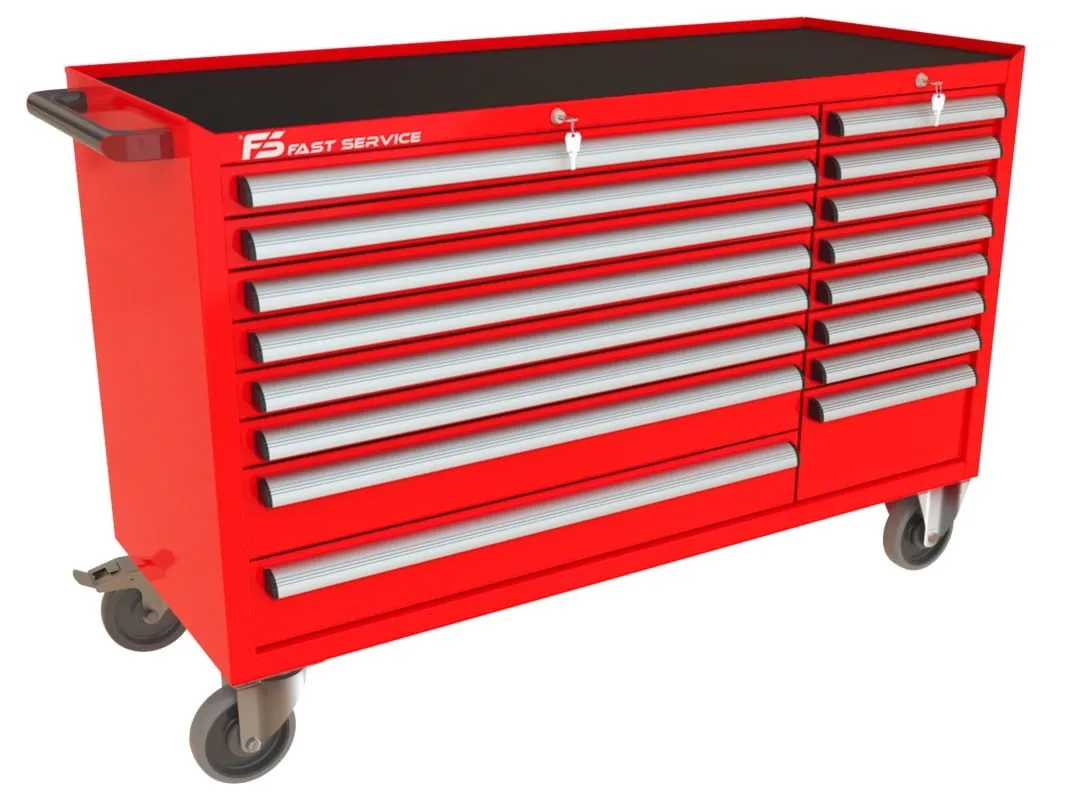 Wózek warsztatowy MEGA z 16 szufladami PM-212-16