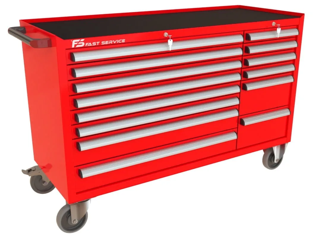 Wózek warsztatowy MEGA z 14 szufladami PM-212-17