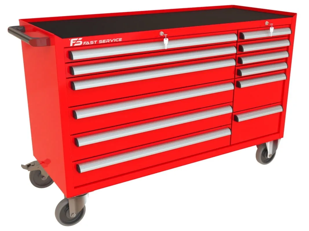 Wózek warsztatowy MEGA z 12 szufladami PM-214-17