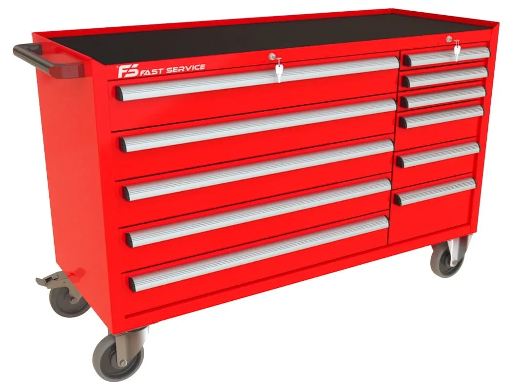 Wózek warsztatowy MEGA z 11 szufladami PM-215-20