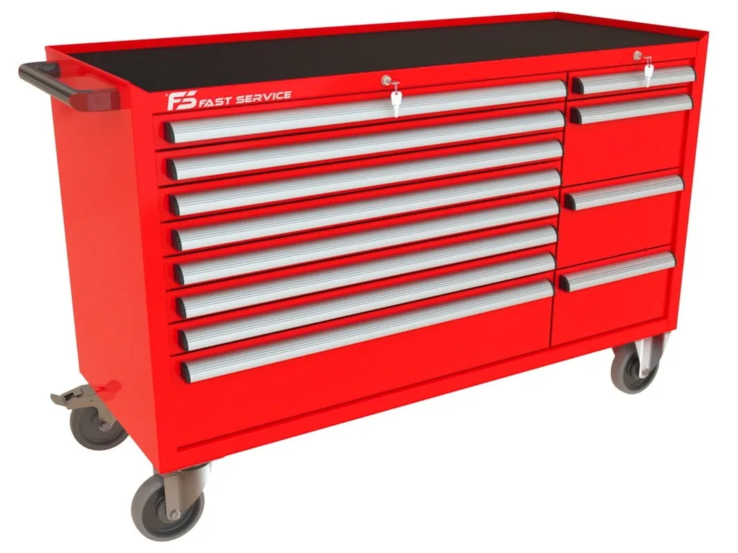 Wózek warsztatowy MEGA z 12 szufladami PM-216-18