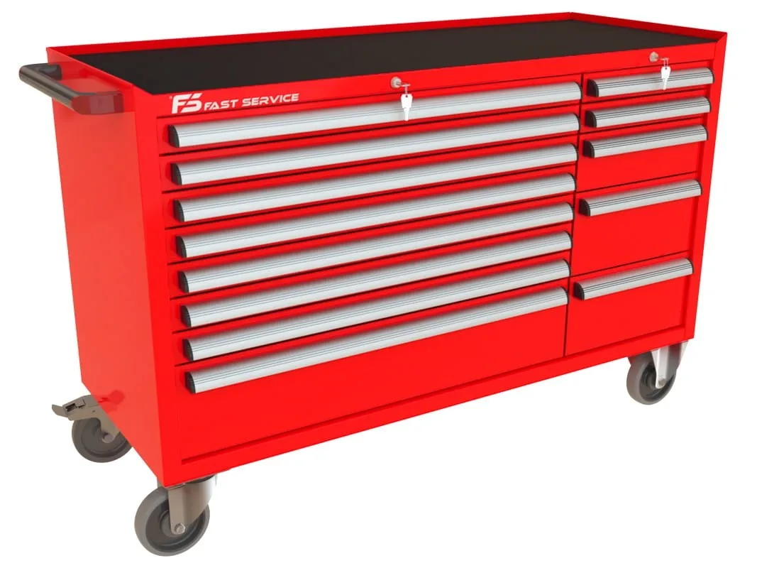 Wózek warsztatowy MEGA z 13 szufladami PM-216-22