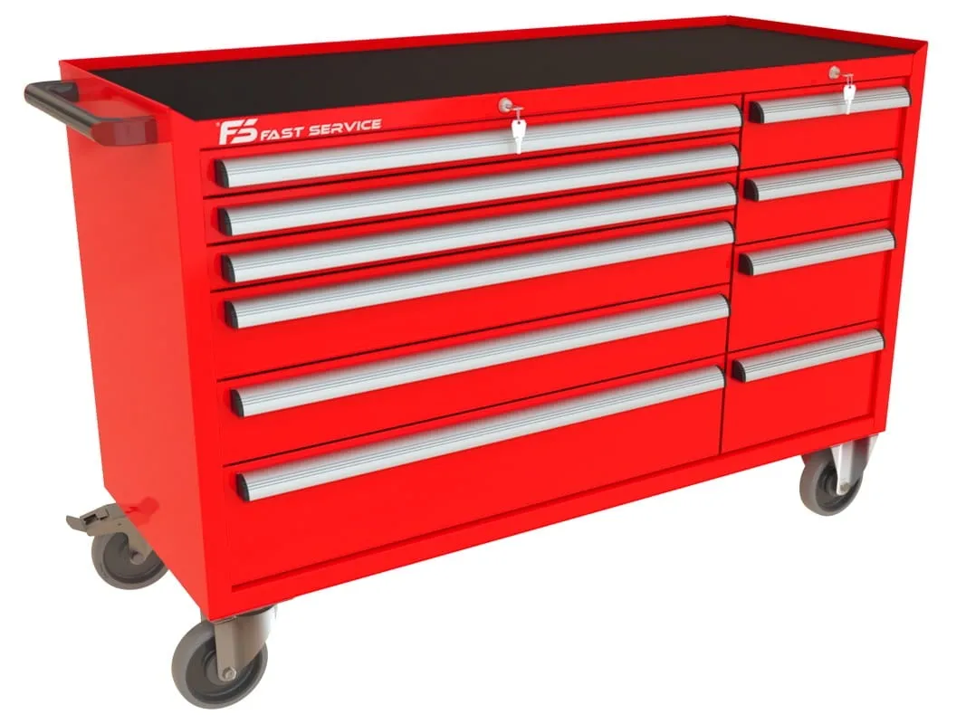 Wózek warsztatowy MEGA z 10 szufladami PM-220-23