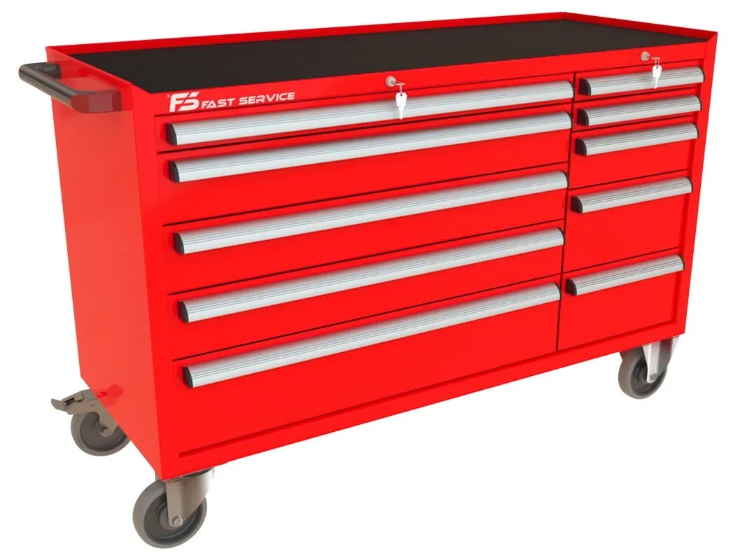 Wózek warsztatowy MEGA z 10 szufladami PM-221-22