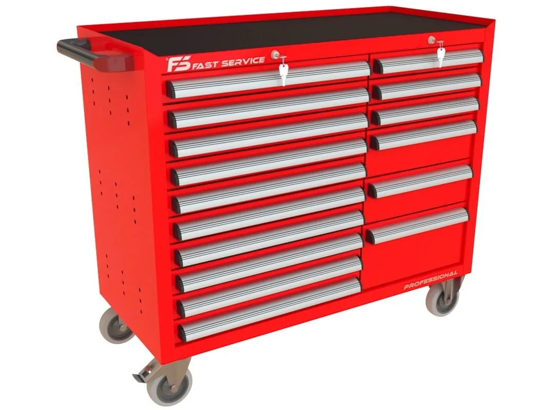 Wózek warsztatowy TRUCK z 16 szufladami PT-210-20