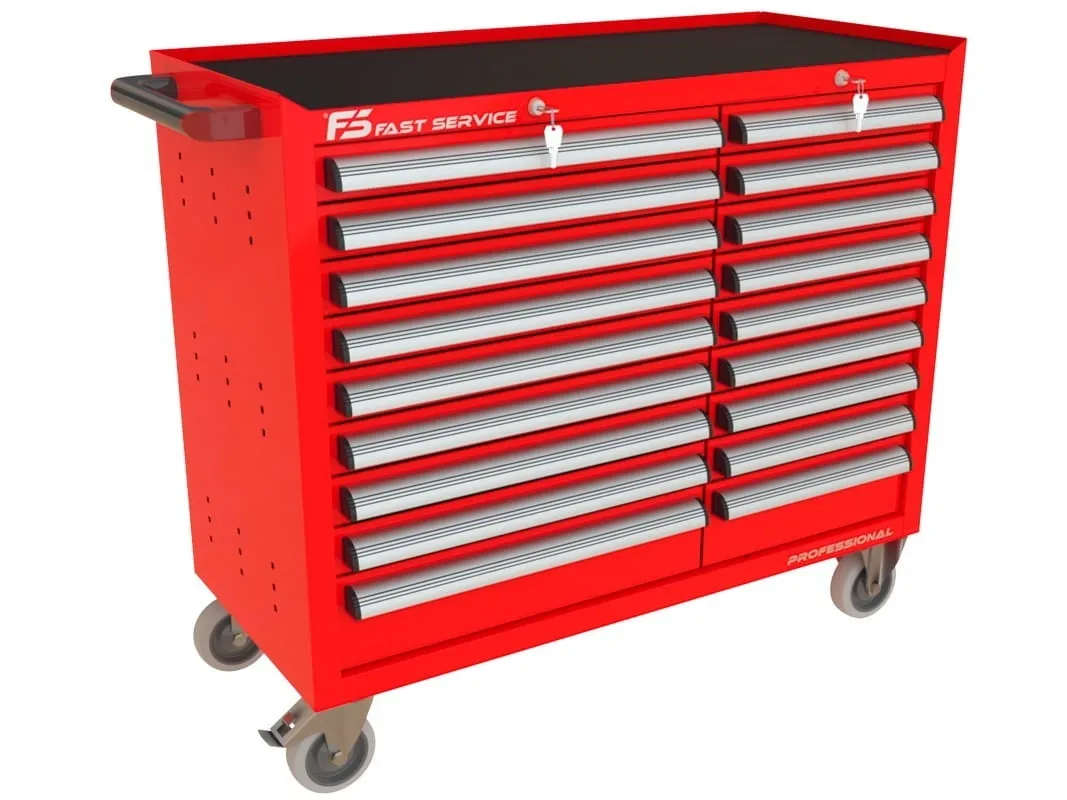 Wózek warsztatowy TRUCK z 18 szufladami PT-211-11