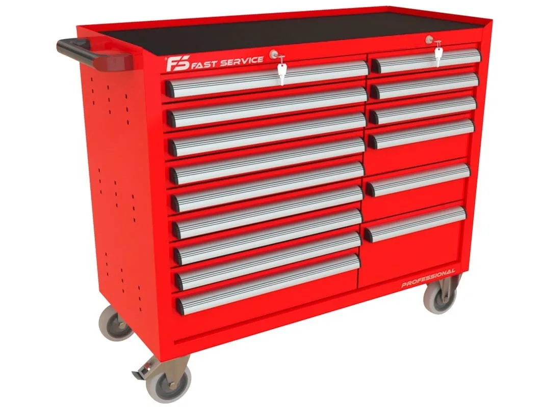 Wózek warsztatowy TRUCK z 15 szufladami PT-211-20