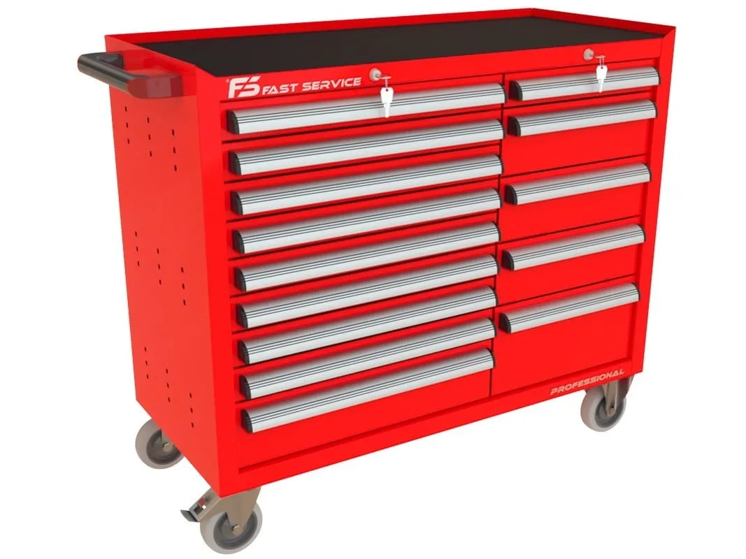 Wózek warsztatowy TRUCK z 14 szufladami PT-211-21
