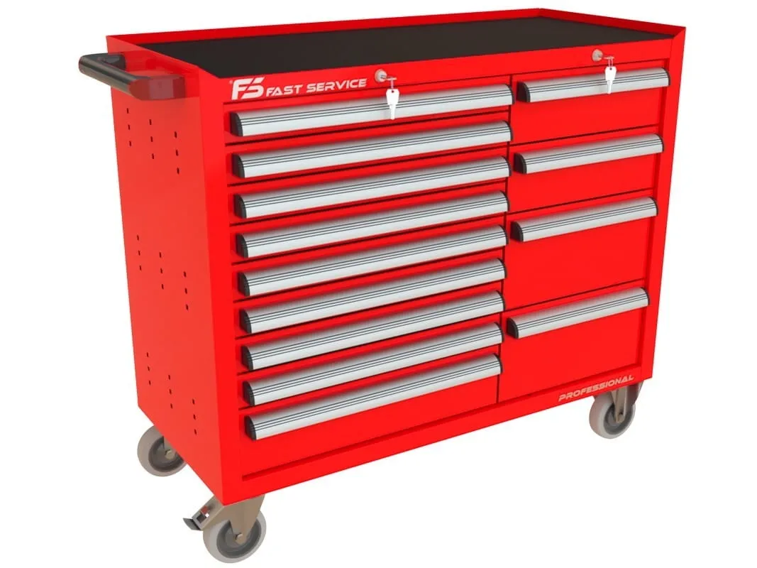 Wózek warsztatowy TRUCK z 13 szufladami PT-211-23