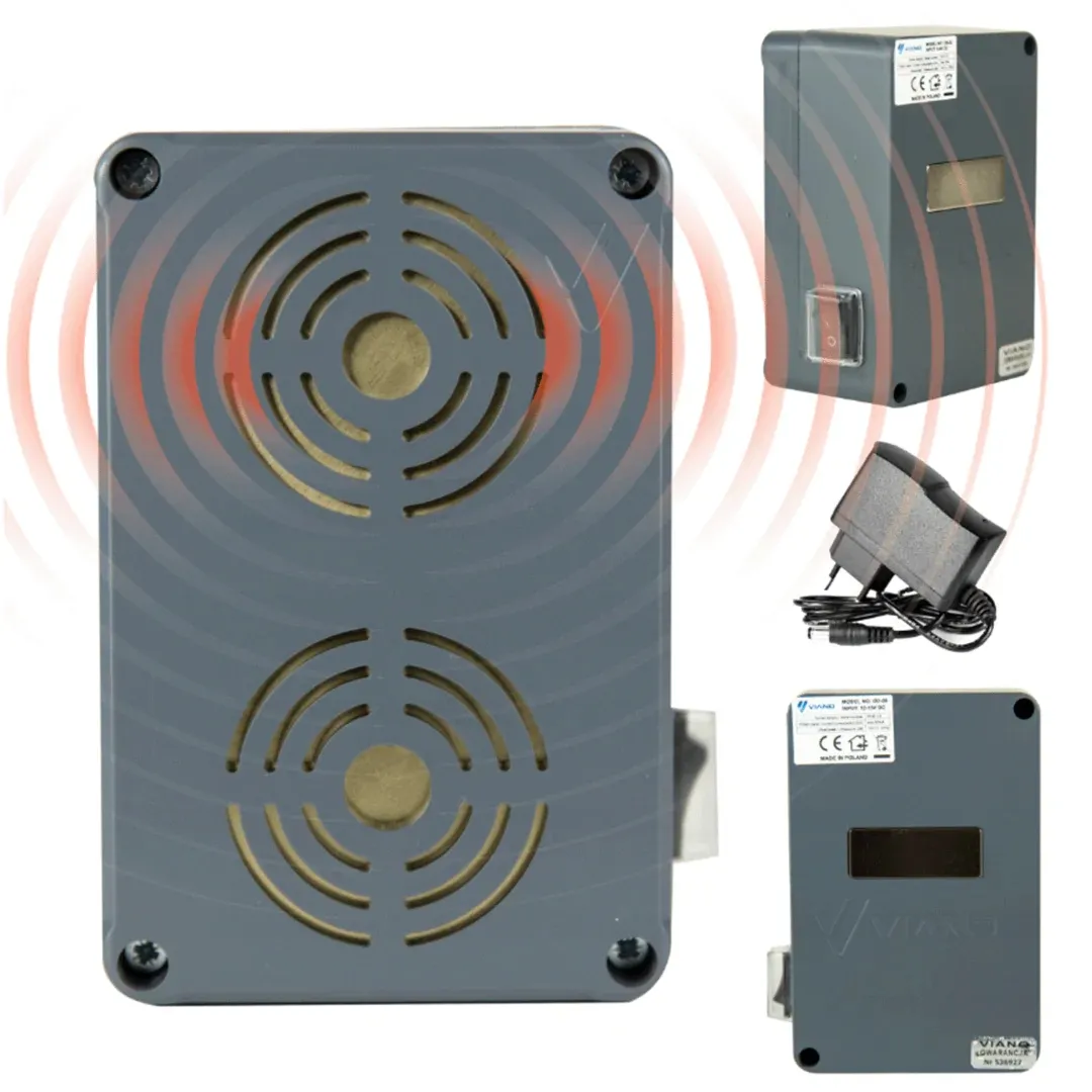 Odstraszacz Viano WaterPro OD-09 na kuny, myszy, szczury IP65