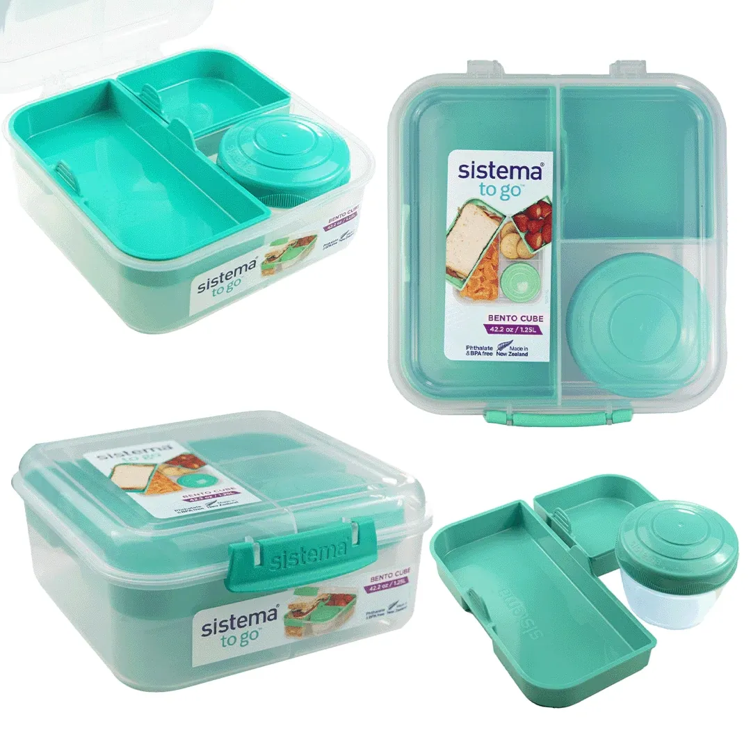 SISTEMA LUNCHBOX POJEMNIK BENTO CUBE TO GO 1250 ML