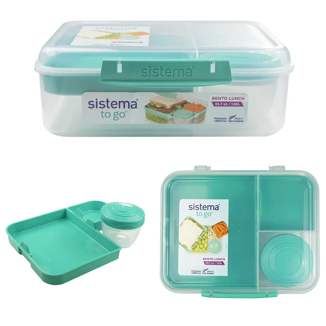 SISTEMA LUNCHBOX POJEMNIK BENTO LUNCH TO GO 1650ML