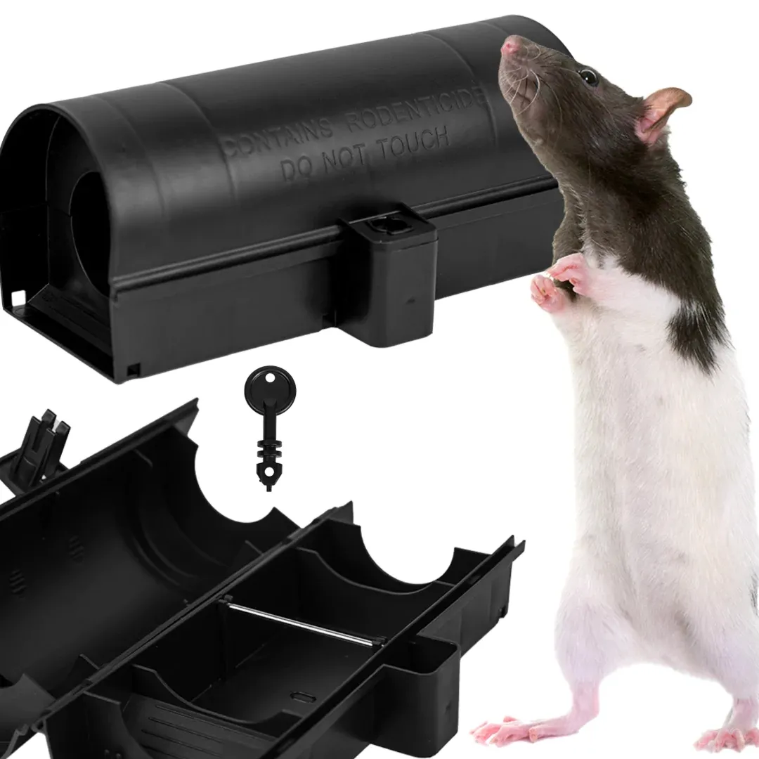 Stacja deratyzacyjna karmnik deratyzacyjny GREKOS Alpha na szczury myszy